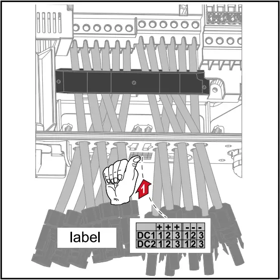 Fronius 10.0-3-M - Option DC-plug +- pair MC4 - 2