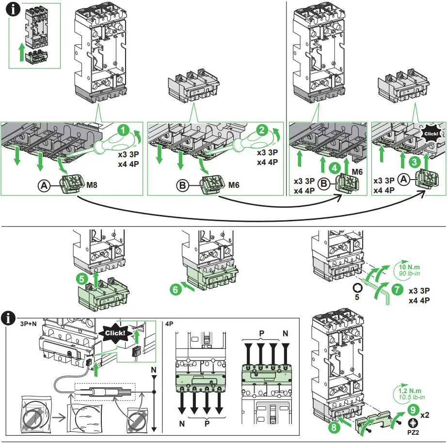 Schneider Electric M250 PowerTag Energy - diagram 3