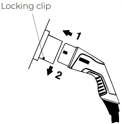 Positioning the hose