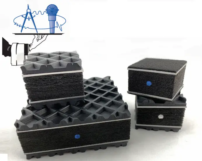 Sonic AT8 ISF Efinity Acoustically Transparent Projection Screen - Figure