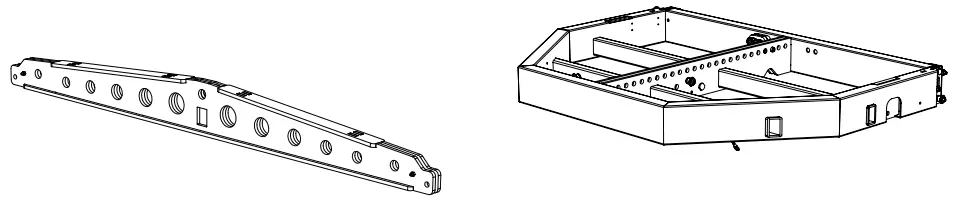 db Technologies VIO S218F Active Bass-Reflex Subwoofer - DIMENSIONS 1