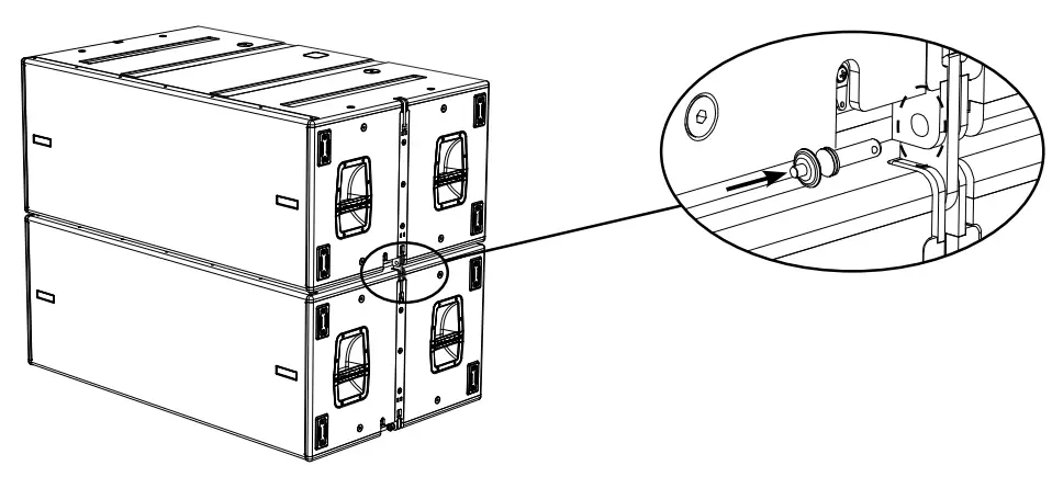 db Technologies VIO S218F Active Bass-Reflex Subwoofer - INSTALLATION 3