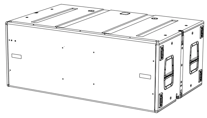 db Technologies VIO S218F Active Bass-Reflex Subwoofer