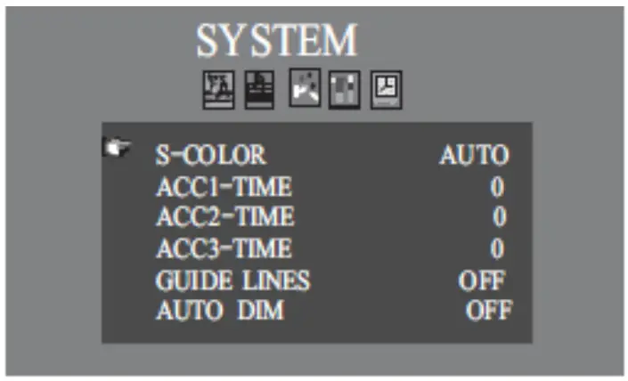 Menu Operation Instruction