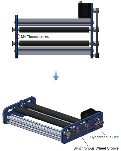 101-63-FLRR FLRR Upgraded Laser Rotary Roller 16