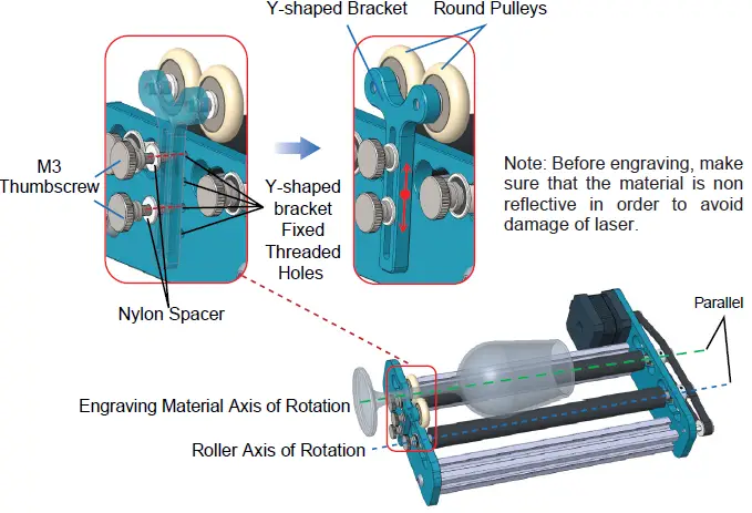 101-63-FLRR FLRR Upgraded Laser Rotary Roller 19