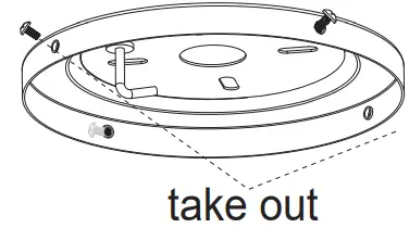 YUHAO-1073AL-Semi-Flush-Ceiling-Fan-FIG 10