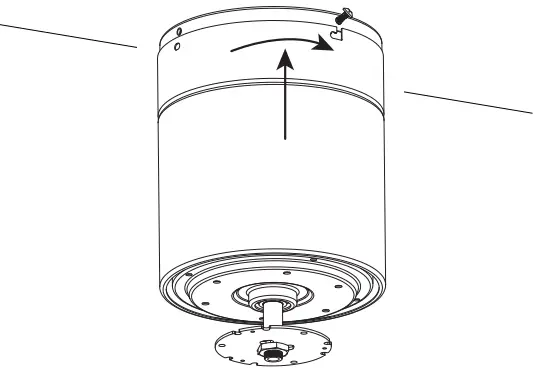YUHAO-1073AL-Semi-Flush-Ceiling-Fan-FIG 10