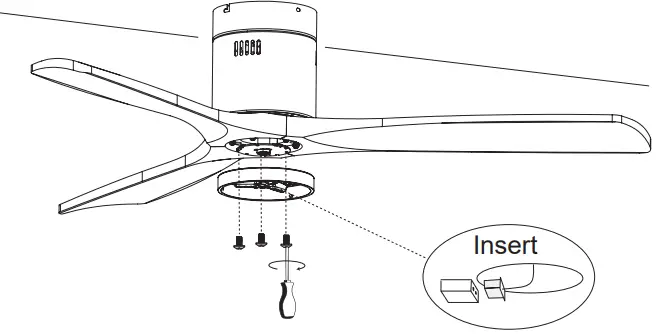 YUHAO-1073AL-Semi-Flush-Ceiling-Fan-FIG 14