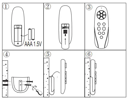 YUHAO-1073AL-Semi-Flush-Ceiling-Fan-FIG 17