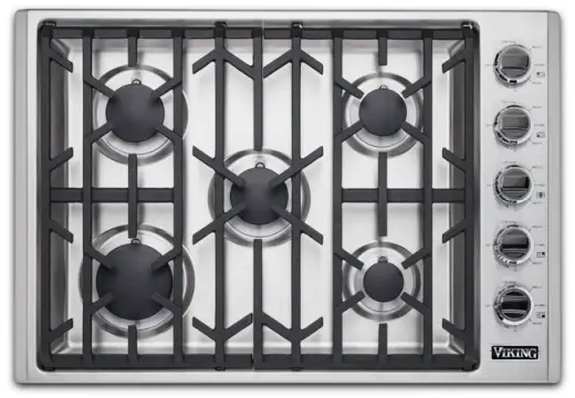 VIKING VGSU53015B Built In 5 Series Gas Cooktops