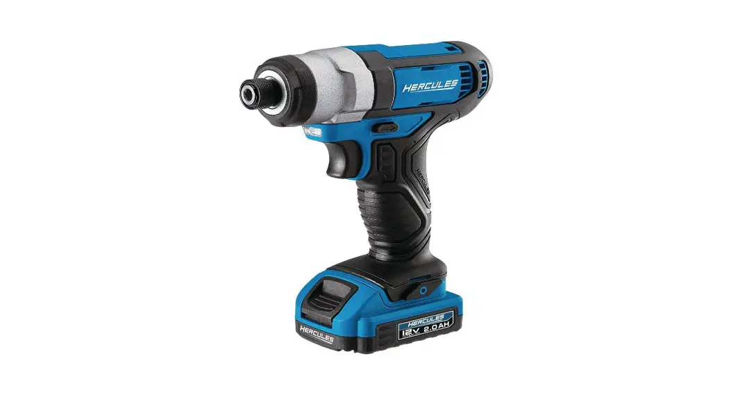 Hercules Hd94b 12v 1/4 Inch Screwdriver Owner's Manual