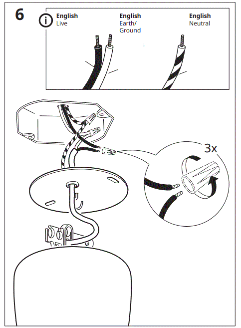IKEA SKYMNINGEN Pendant lamp-FIG8