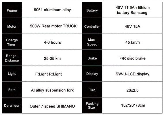 AOSTIRMOTOR BYY67-5 Electric Bicycle-fig10