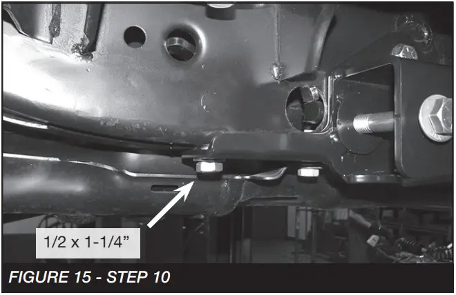 FABTECH FTS24225 2018 2022 Jeep Wrangler Jl Rear Long Arm Kit - Nut tab 2