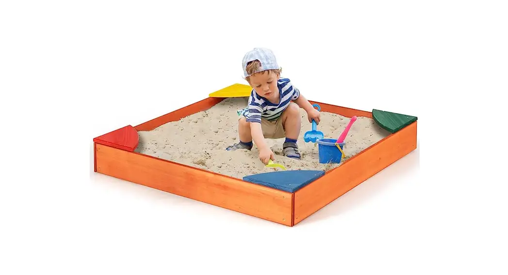 Qsource 403653-2204 Sandbox With 4 Seating Corners Instruction Manual Qsource 403653-2204 Sandbox With 4 Seating Corners Instruction Manual