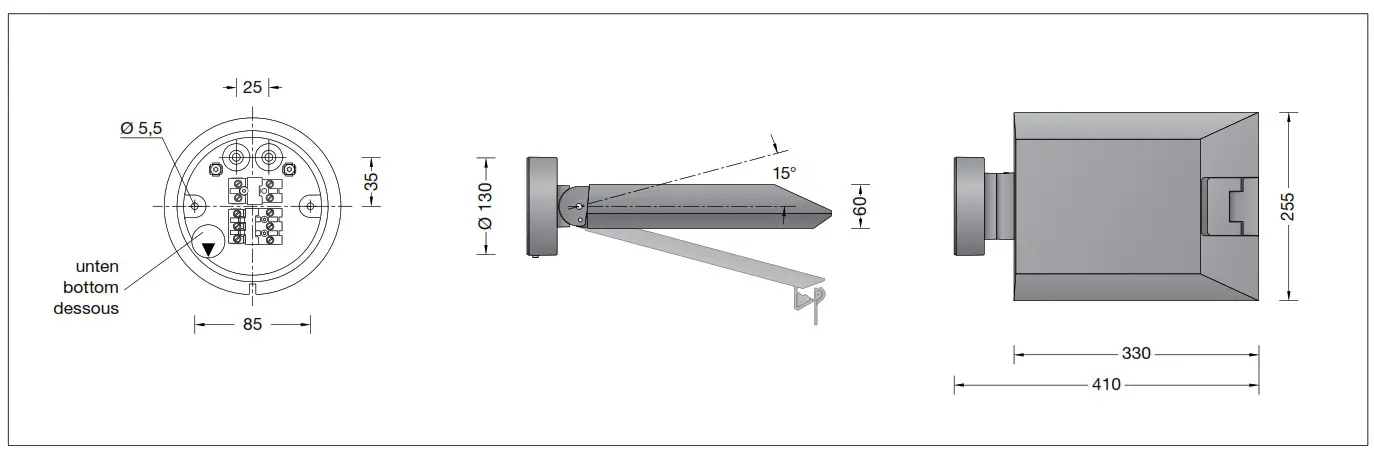 BEGA 24350 Wall Luminaire