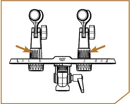 auray-STBAR-9-Mic-Stereo-Bar-with-Angle-Adjustment-FIG-12