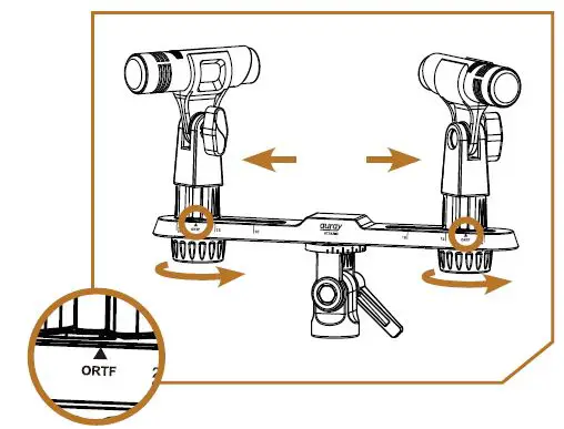 auray-STBAR-9-Mic-Stereo-Bar-with-Angle-Adjustment-FIG-17