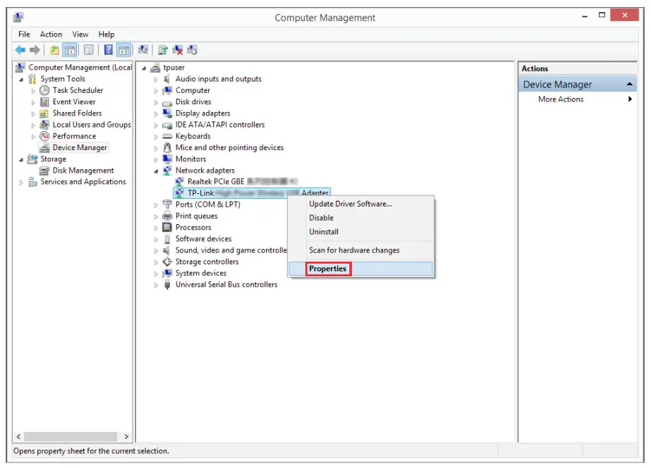 tp link AX1800 High Gain Wireless USB Adapter Archer TX21UH - Manage1