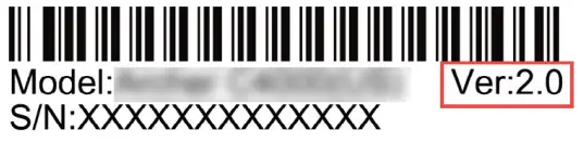 tp link AX1800 High Gain Wireless USB Adapter Archer TX21UH - br code