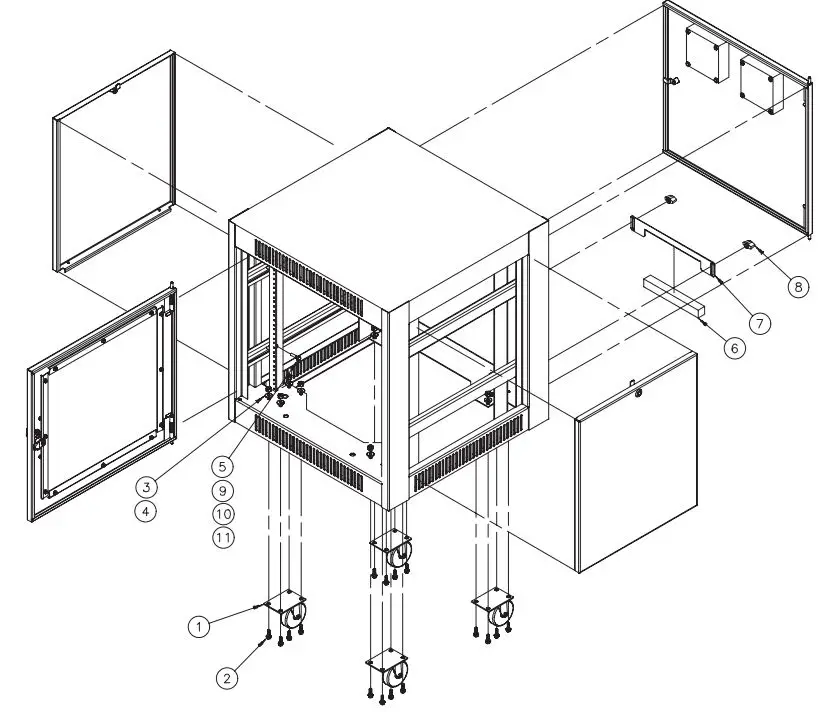 HOFFMAN-ENC766SH-SOHO-Cabinet-fig-2