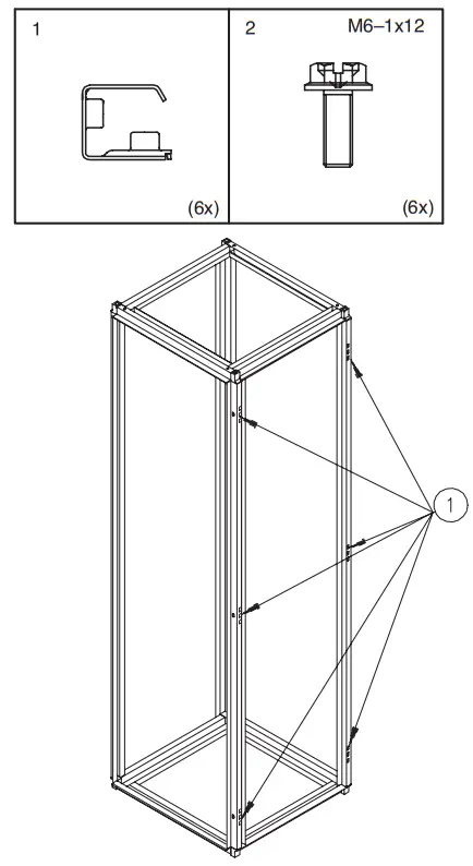 HOFFMAN PROLINE Datacom Joining Kit - Figure