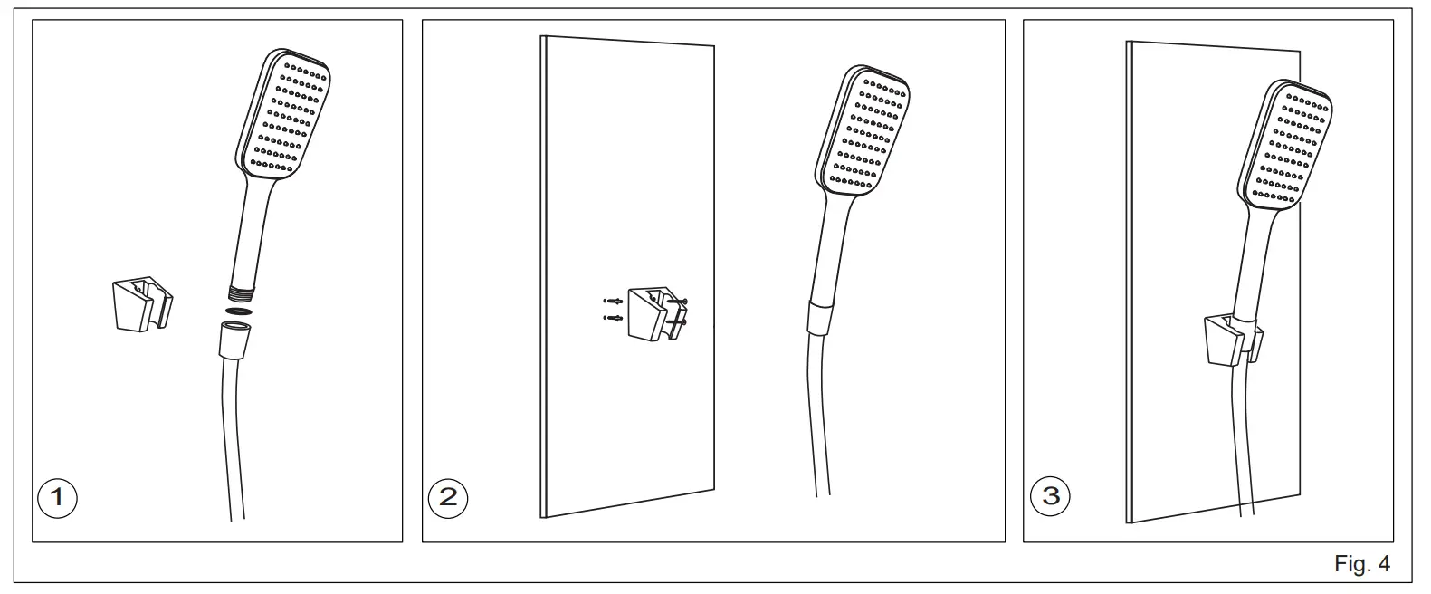 Shower Bracket Installation