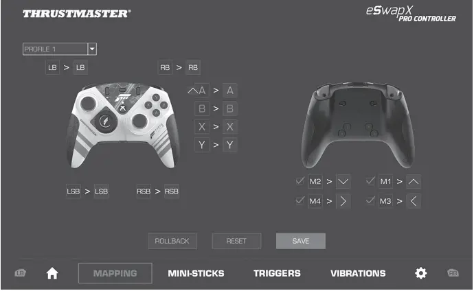 THRUSTMASTER eSwap XR Pro Controller E10