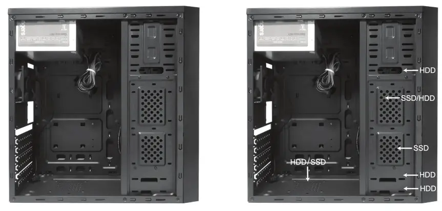 fingers RGB-BlackFyre Fashion PC Case - Setap