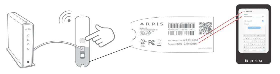 ARRIS X6 11ax Tri-band Extender - gateway 2