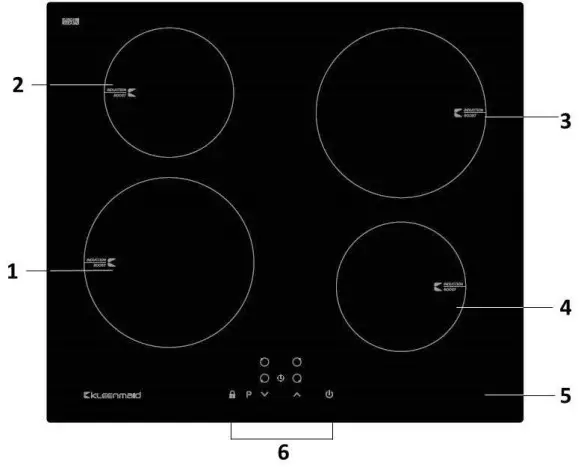 kleenmaid ICT6020 Induction Cooktop - fig