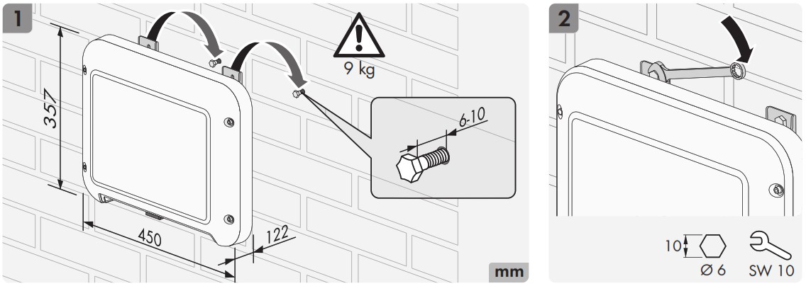 SMA SB1 5 1VL 40 Sunny Boy Solar Inverter - Instructions 4