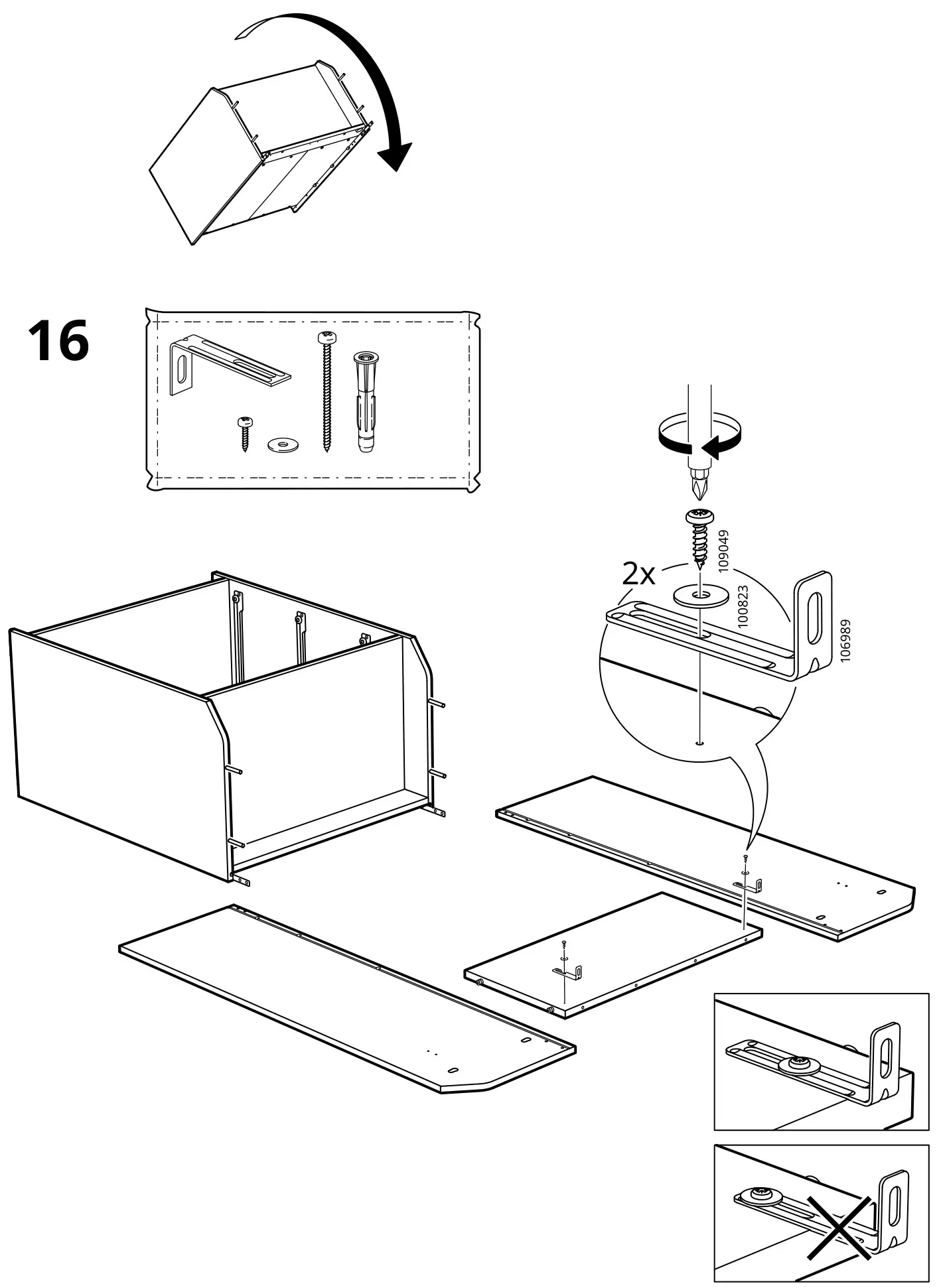 IKEA HAUGA Storage Combination - Figure 16