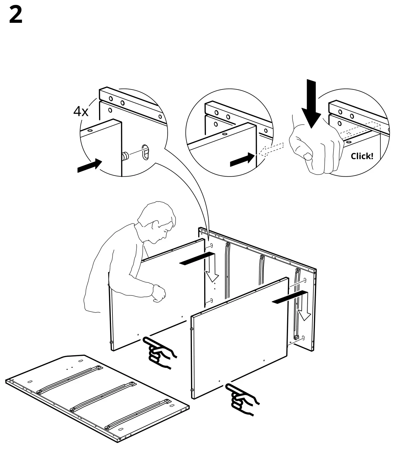 IKEA HAUGA Storage Combination - Figure 2