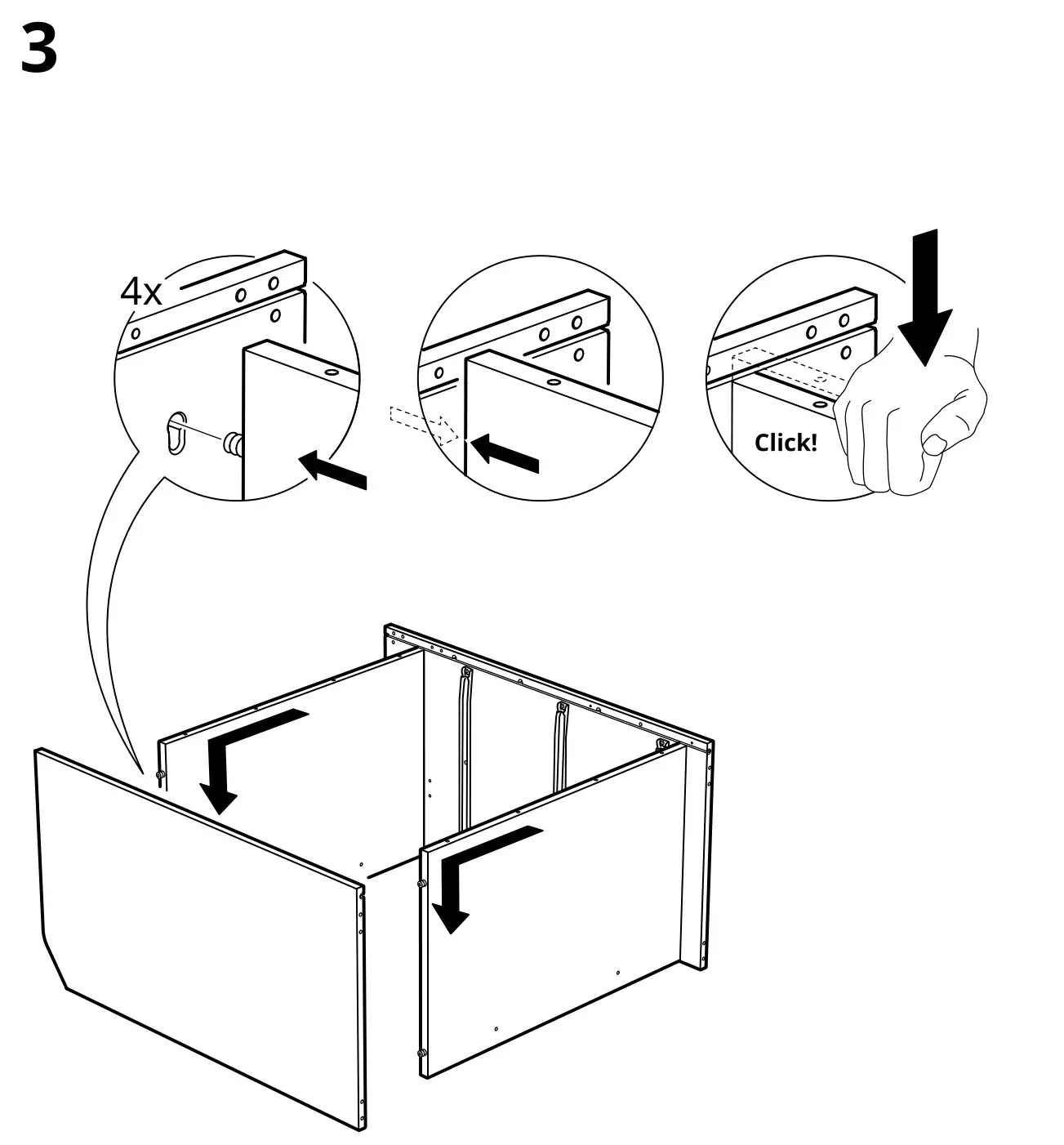 IKEA HAUGA Storage Combination - Figure 3