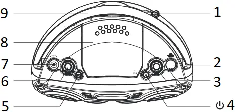 PROSCAN PRCD682BT Bluetooth Portable CD Radio Boombox - A2