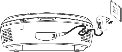 PROSCAN PRCD682BT Bluetooth Portable CD Radio Boombox - A6