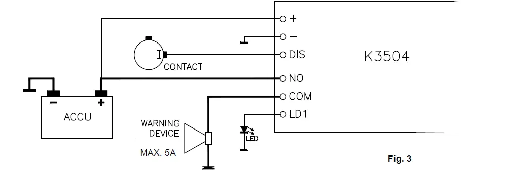 velleman-K3504-Car-Burglar -Alarm-24