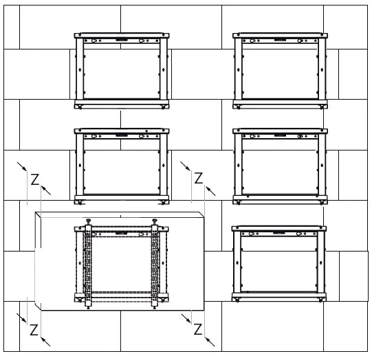 Neomounts WL95-800BL1 Video Wall Mount 12