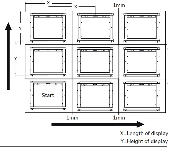 Neomounts WL95-800BL1 Video Wall Mount 3