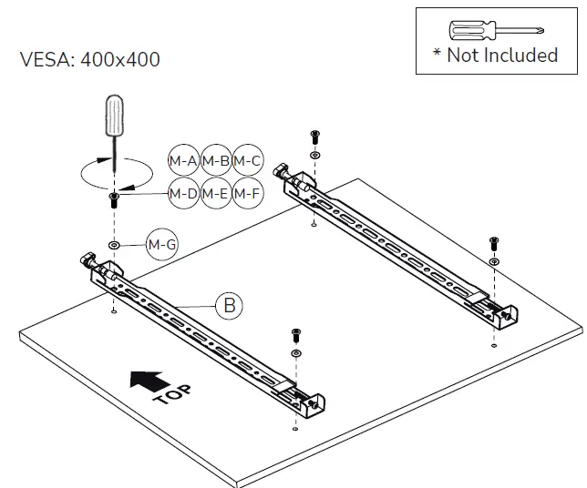 Neomounts WL95-800BL1 Video Wall Mount 6