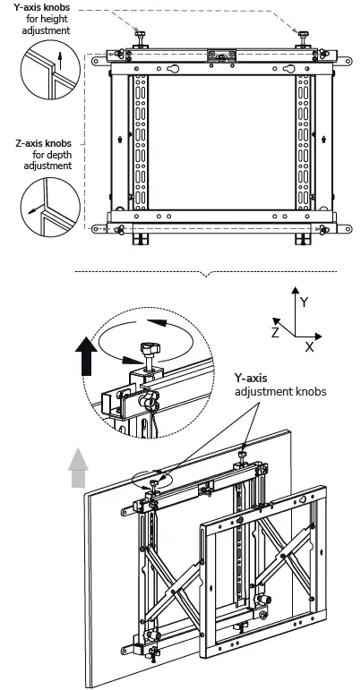 Neomounts WL95-800BL1 Video Wall Mount 9