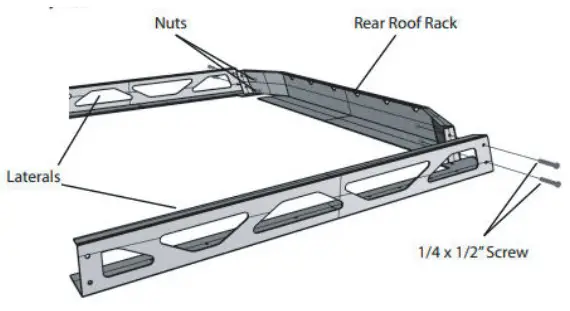 AFX MOTORSPORTS CAN020 Roof Rack - HOW TO INSTALL 2
