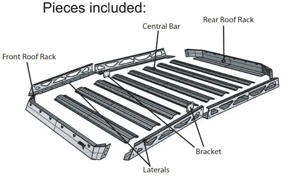AFX MOTORSPORTS CAN020 Roof Rack - HOW TO INSTALL