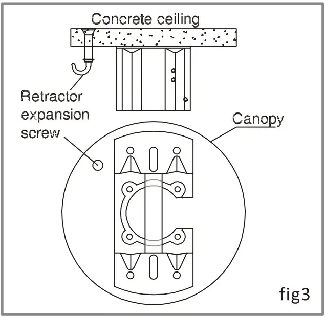 INSTALLATION OF HANGER BRACKET