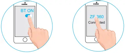 Lazmin112 ZF-360A 3in1 Bluetooth Audio Adapter A8