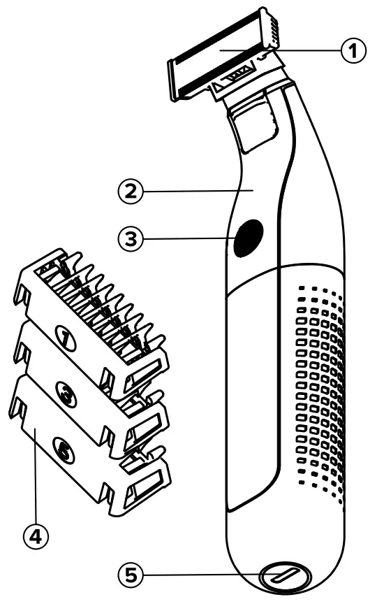 niceboy AIRBLADE Electric Trimmer and Shaver