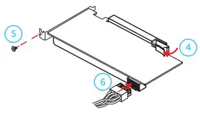 HUANANZHI B660M PLUS DDR4 Motherboard - graphics card