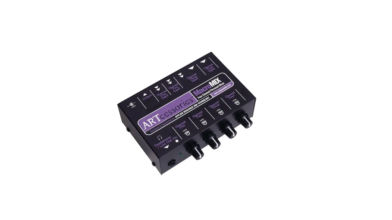 Art Macromix Four Channel Personal Mixer Specifications And Datasheet Art Macromix Four Channel Personal Mixer Specifications And Datasheet